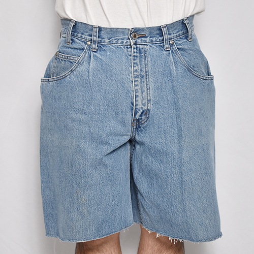 ��Levi's Silver Tab/Customized Cut Off Denim Shorts�ʥ꡼�Х�������С����� �ǥ˥ॷ�硼�ġ˥���ǥ���/������W35 [z-9149]