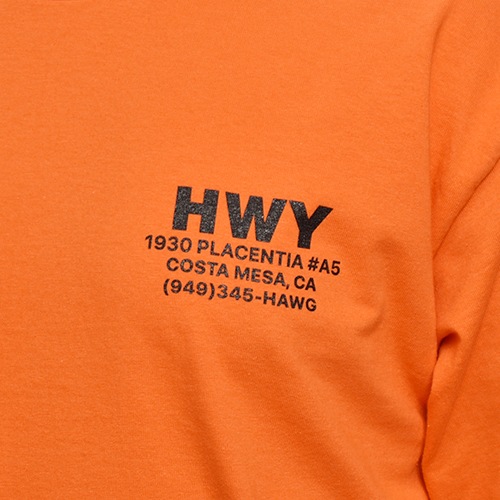 HWY×US/Hawg L/S T-Shirt（エイチダブリューワイ×アス Tシャツ