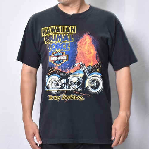 Vintage/Old Harley Davidson Dealer & Rally T-Shirt(ハーレー