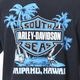 ��Vintage/Old Harley Davidson Dealer & Rally T-Shirt(�ϡ��졼���ӥåɥ��� T�����)�֥�å�/������XL���� [y-1413]