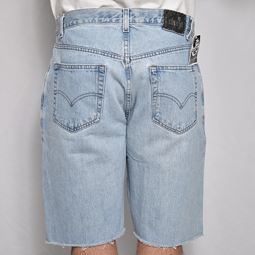 Levi's Silver Tab/Customized Cut Off Denim Shorts