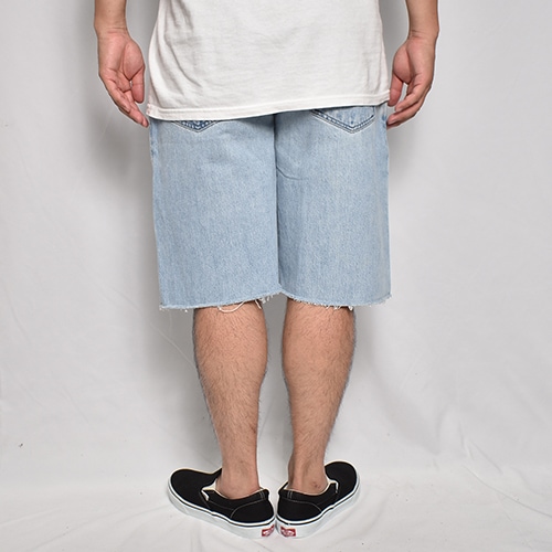 24ss リーバイスシルバータブ カットオフ ショートパンツ Levi's Silver Tab/Customized Cut Off Denim Shorts