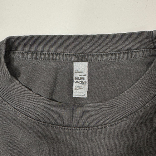 Los Angeles Apparel/6.5oz. Garment Dyed L/S T-Shirt（ロサンゼルス