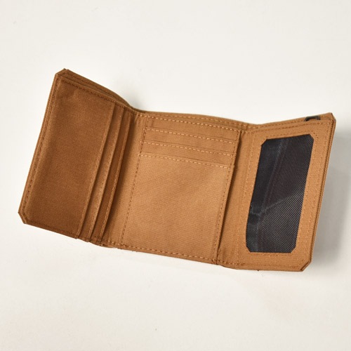Carhartt/Nylon Duck Trifold Wallet�ʥ����ϡ��� ������åȡ˥֥饦�� [a-8044]