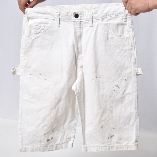Dickies/White Drill Painter Shorts（ディッキーズ ペインター