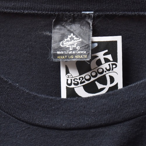 ��Vintage/Old Harley Davidson Dealer & Rally T-Shirt(�ϡ��졼���ӥåɥ��� T�����)�֥�å�/������L [y-1414]