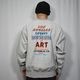 LACMA/Hand-Painted Sign Reverse Weave Sweatshirt��LACMA �������åȥ���ġ˥إ������졼 [a-8379]