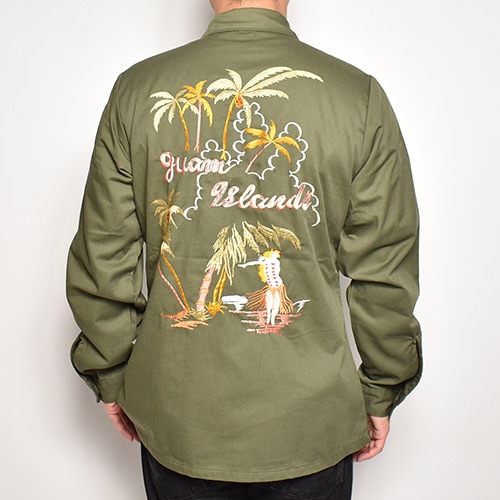 Us Customized US Military Pacific Coast Tour L/S Utility Shirt��US�ߥ꥿�꡼ �桼�ƥ���ƥ�����ġ˥��꡼�� [a-5290]