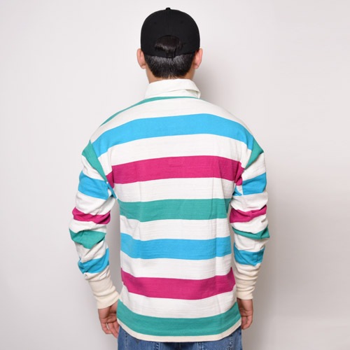 Land's End/Rugger Shirt（ランズエンド ラガーシャツ）マルチカラー