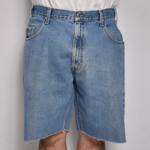 Levi's Silver Tab/Customized Cut Off Denim Shorts