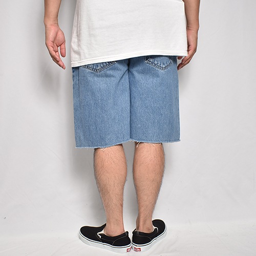 ��Levi's Silver Tab/Customized Cut Off Denim Shorts�ʥ꡼�Х�������С����� �ǥ˥ॷ�硼�ġ˥���ǥ���/������W36 [z-9152]
