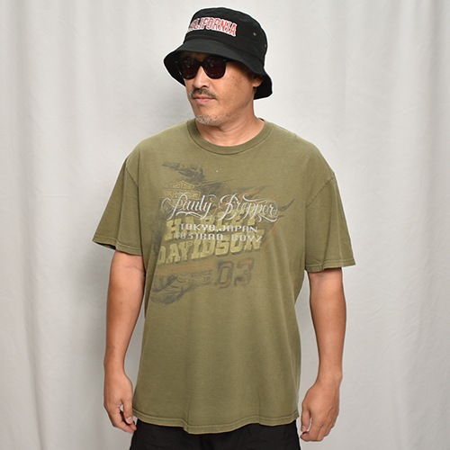 Panty DropperUS/Custom Printed Biker S/S T-Shirt/Script Logo Reflector(ѥƥɥåѡߥ T)꡼/XL [y-0427]