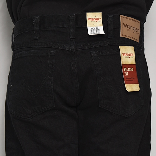 Wrangler/Relaxed Fit Black Jeans（ラングラー ジーンズ）ブラック [a 