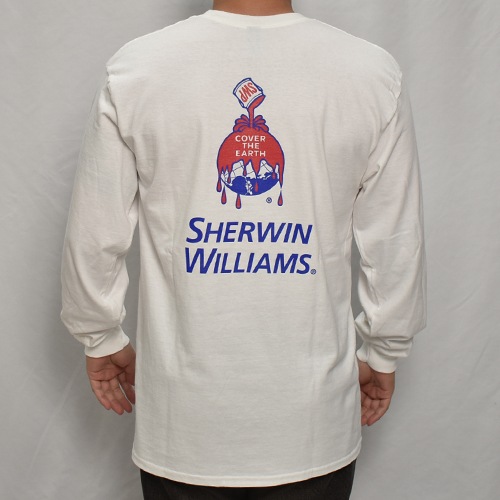 Sherwin-Williams L/S T-Shirt�ʥ��㡼�����󡦥����ꥢ�ॺ T����ġ˥ۥ磻�� [a-7904]