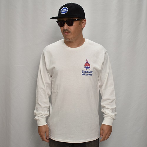 Sherwin-Williams L/S T-Shirt�ʥ��㡼�����󡦥����ꥢ�ॺ T����ġ˥ۥ磻�� [a-7904]