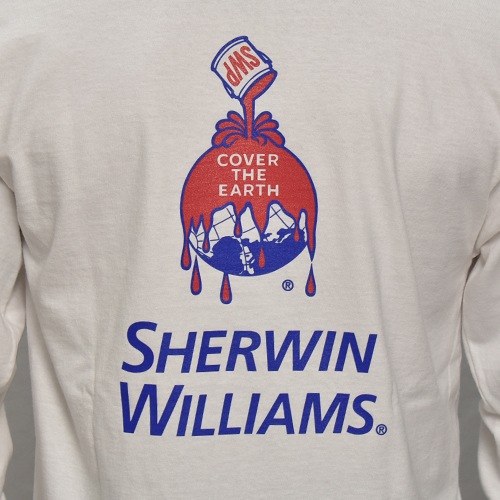 Sherwin-Williams L/S T-Shirt�ʥ��㡼�����󡦥����ꥢ�ॺ T����ġ˥ۥ磻�� [a-7904]