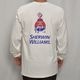 Sherwin-Williams L/S T-Shirt�ʥ��㡼�����󡦥����ꥢ�ॺ T����ġ˥ۥ磻�� [a-7904]