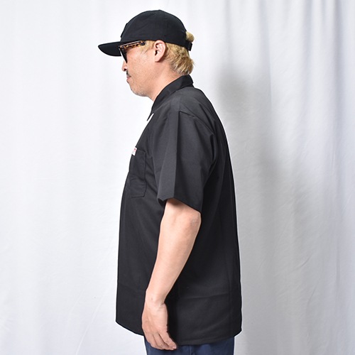 Ben Davis/1/2 Zip S/S Work Shirt（ベンデイビス ハーフジップシャツ