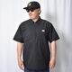 Ben Davis/1/2 Zip S/S Work Shirt�ʥ٥�ǥ��ӥ� �ϡ��ե��åץ���ġ˥֥�å� [a-8514]