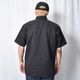 Ben Davis/1/2 Zip S/S Work Shirt�ʥ٥�ǥ��ӥ� �ϡ��ե��åץ���ġ˥֥�å� [a-8514]