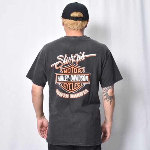 Vintage/Old Harley Davidson Dealer & Rally T-Shirt(ハーレー