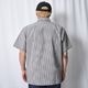Ben Davis/1/2 Zip S/S Work Shirt�ʥ٥�ǥ��ӥ� �ϡ��ե��åץ���ġ˥֥�å����ȥ饤�� [a-8515]