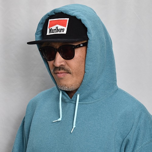 Towncraft×US/Over Dyed Pullover Hoodie（タウンクラフト×アス