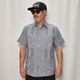 ��US Customized Over Dyed S/S Guayabera Shirt(�����С��������塼�Х����)�֥�å�/������40 [y-0318]