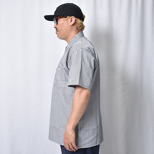 Ben Davis/1/2 Zip S/S Work Shirt（ベンデイビス ハーフジップシャツ