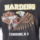 ��Vintage/Old Harley Davidson Dealer & Rally T-Shirt(�ϡ��졼���ӥåɥ��� T�����)�֥�å�/������L���� [y-1419]