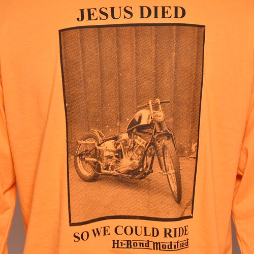 The Driven Skateboards/Jesus Died L/S T-shirt(ドリブン T