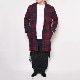 ��Checked Wool Gown Coat(�����å������륬���󥳡���)��åɡߥ��꡼��/������F [z-0307]