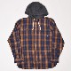 Vans/Lopes Hooded Flannel ShirtʥХ աɥåͥ륷ġ˥ͥӡߥ֥饦 [a-2082]