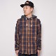 Vans/Lopes Hooded Flannel ShirtʥХ աɥåͥ륷ġ˥ͥӡߥ֥饦 [a-2082]