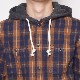 Vans/Lopes Hooded Flannel ShirtʥХ աɥåͥ륷ġ˥ͥӡߥ֥饦 [a-2082]