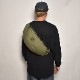 Us Customized Vintage US Army/Tent Fabric Fanny Pack（USカスタマイズ ファニーパック）オリーブD [z-6745D]