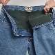L.L.Bean/Flannel-Lined Double L JeansL/L.ӡ 饤ɥѥġ˥ǥ/W33 [z-9674]