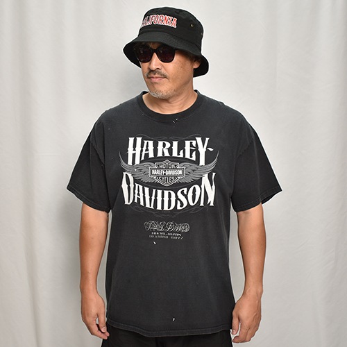 Panty Dropper��US/Custom Printed Biker S/S T-Shirt/Script Logo Reflector(�ѥ�ƥ��ɥ��åѡ��ߥ��� T�����)�֥�å�/������XL [y-0431]