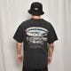 Panty Dropper��US/Custom Printed Biker S/S T-Shirt/Script Logo Reflector(�ѥ�ƥ��ɥ��åѡ��ߥ��� T�����)�֥�å�/������XL [y-0431]