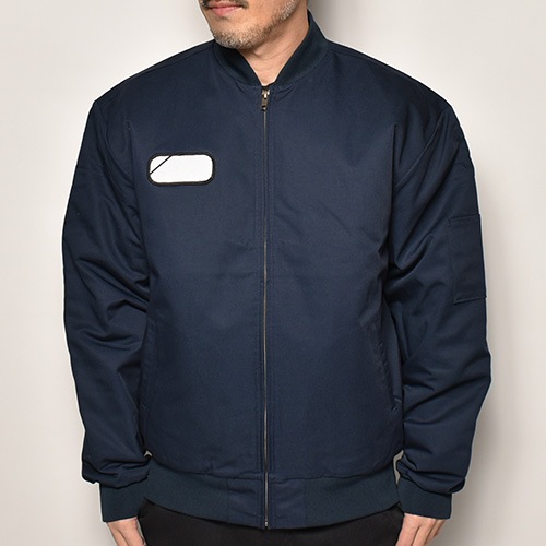 【70s】USA製 RED KAP ジップアップ ワークジャケット ネイビー 70s~「RED CAP」Work jacket｜1970年代「レッドキャップ」ワーク