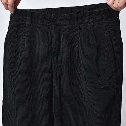 ��Us Customized 90's-00's Overdyed Super Black Wide Wale Corduroy Pants/Tommy Hilfiger�ʥ��� �����С����������ǥ�����ѥ�ġ˥֥�å�/������W30 [y-1117]