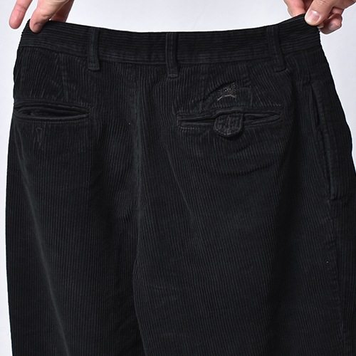 ��Us Customized 90's-00's Overdyed Super Black Wide Wale Corduroy Pants/Tommy Hilfiger�ʥ��� �����С����������ǥ�����ѥ�ġ˥֥�å�/������W30 [y-1117]
