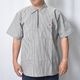 Ben Davis/1/2 Zip S/S Work Shirt�ʥ٥�ǥ��ӥ� �ϡ��ե��åץ���ġ˥��꡼�󥹥ȥ饤�� [a-8518]
