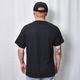 Hells Angels New Roc City/Flaming Skull S/S T-Shirt�ʥإ륺���󥸥��륹 T����ġ˥֥�å� [a-8578]