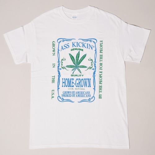 Home-Grown Weed T-Shirt�ʥ�������T����ġ˥ۥ磻�� [a-2548]