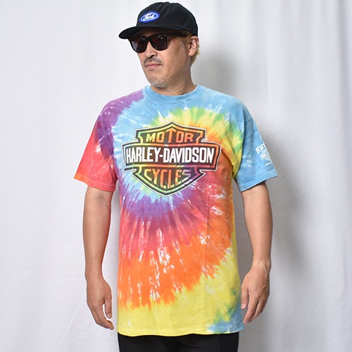 VINTAGE S&S PRODUCTS Tシャツ HARLEY ハーレー Vintage/Old Harley Davidson Dealer & Rally T-Shirt(ハーレー
