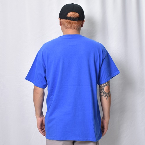 Hells Angels New Roc City/Flaming Skull S/S T-Shirt�ʥإ륺���󥸥��륹 T����ġ˥֥롼 [a-8579]