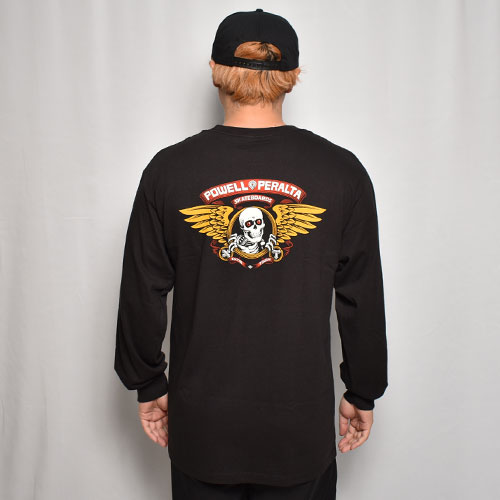 Powell Peralta/Winged Ripper L/S T-Shirtʥѥ Tġ˥֥å [a-6963]