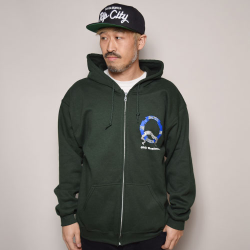 Rip City Skates/40th Anniversary Zip Up Hoodie�ʥ�åץ��ƥ��������� �������åȥѡ������˥��꡼�� [a-2895]