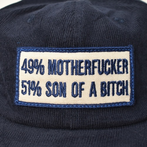 49��MF 51��SOB 6Panel Corduroy Cap��49��MF 51��SOB ����åס˥ͥ��ӡ� [a-7645]